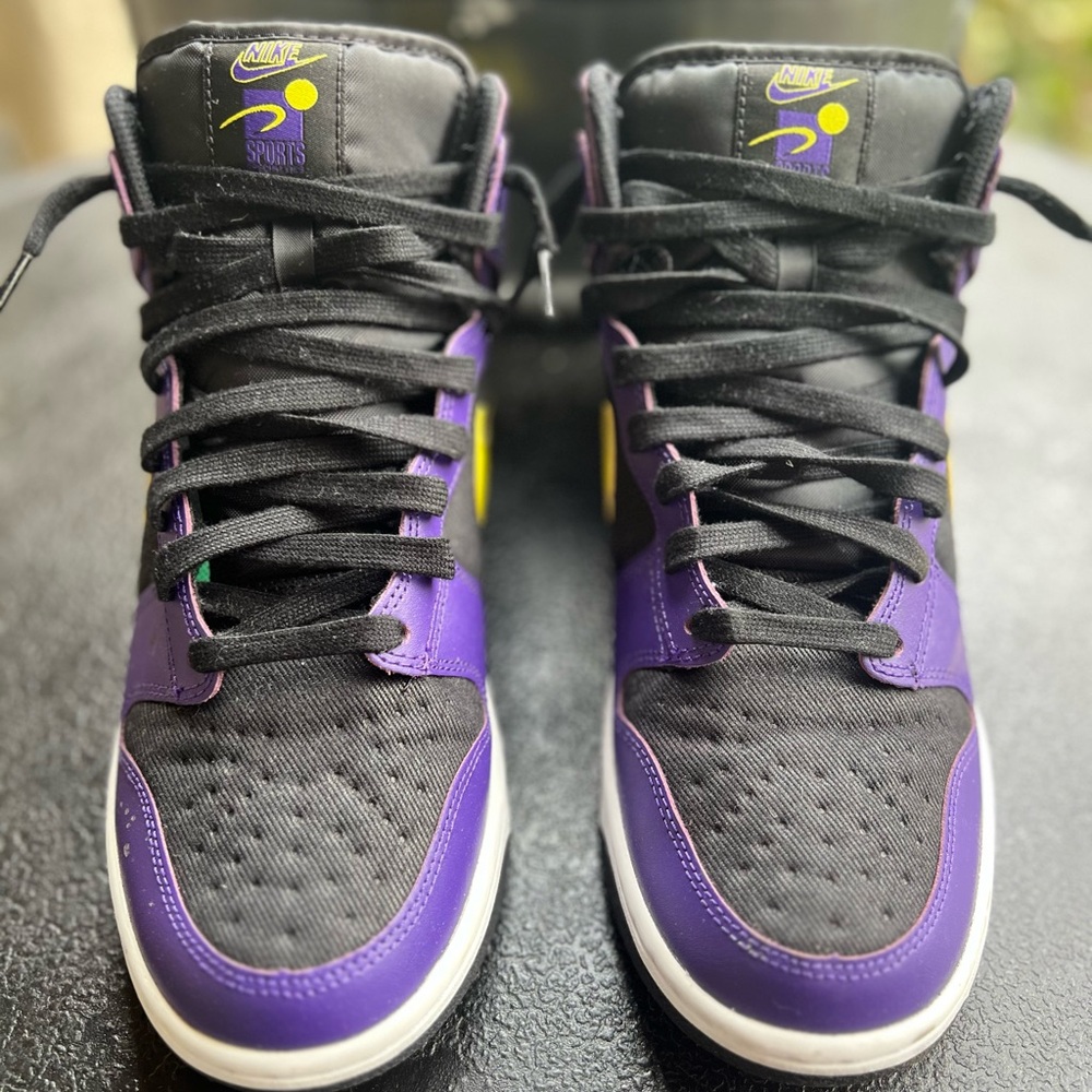 Nike Dunk High – “Lakers” Men’s Size 10